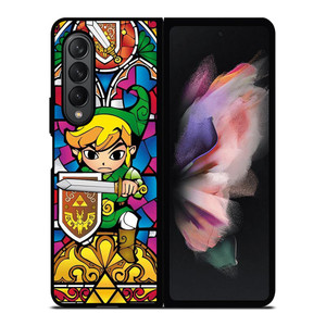 LEGEND OF ZELDA GAMES GLASS ART Samsung Galaxy Z Fold 3 Case Cover