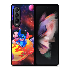 LILO AND STITCH IN ROCKET Samsung Galaxy Z Fold 3 Case Cover