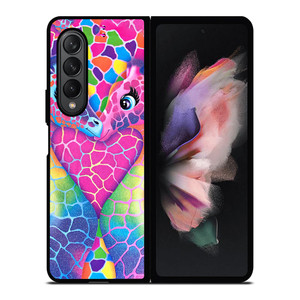 LISA FRANK GIRAFFE CUTE Samsung Galaxy Z Fold 3 Case Cover