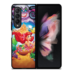 LITTLE MERMAID ARIEL AND URSULA DISNEY Samsung Galaxy Z Fold 3 Case Cover LITTLE MERMAID ARIEL AND URSULA DISNEY Samsung Galaxy Z Fold 3 Case Cover