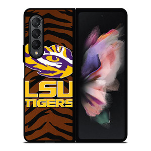LSU TIGERS FOOTBALL TEAM 2 Samsung Galaxy Z Fold 3 Case Cover