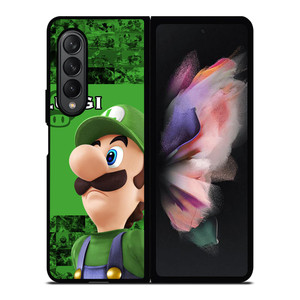 LUIGI SUPER MARIO Samsung Galaxy Z Fold 3 Case Cover