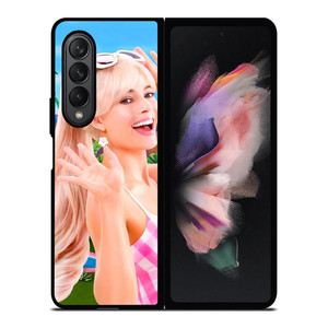 MARGOT ROBBIE BARBIE MOVIE Samsung Galaxy Z Fold 3 Case Cover MARGOT ROBBIE BARBIE MOVIE Samsung Galaxy Z Fold 3 Case Cover