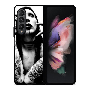 MARILYN MANSON TATTOO Samsung Galaxy Z Fold 3 Case Cover