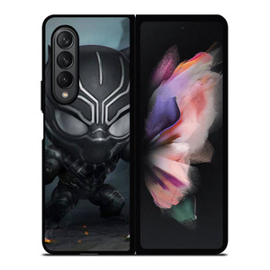 MARVEL BLACK PANTHER KAWAII Samsung Galaxy Z Fold 3 Case Cover MARVEL BLACK PANTHER KAWAII Samsung Galaxy Z Fold 3 Case Cover