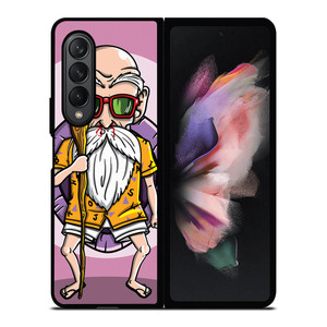 MASTER ROSHI DRAGON BALL CARTOON Samsung Galaxy Z Fold 3 Case Cover