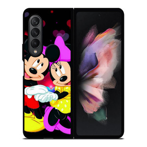 MICKEY MINNIE MOUSE DISNEY LOVE Samsung Galaxy Z Fold 3 Case Cover MICKEY MINNIE MOUSE DISNEY LOVE Samsung Galaxy Z Fold 3 Case Cover