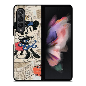 MICKEY MINNIE MOUSE RETRO DISNEY Samsung Galaxy Z Fold 3 Case Cover MICKEY MINNIE MOUSE RETRO DISNEY Samsung Galaxy Z Fold 3 Case Cover