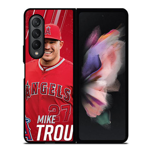 MIKE TROUT BASEBALL Samsung Galaxy Z Fold 3 Case Cover