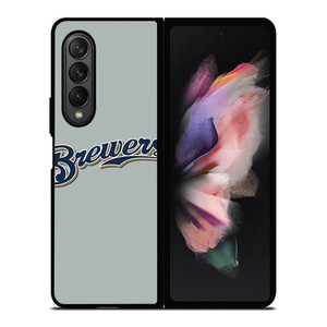 MILWAUKEE BREWERS LOGO BASEBALL TEAM Samsung Galaxy Z Fold 3 Case Cover