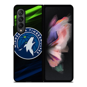 MINNESOTA TIMBERWOLVES LOGO Samsung Galaxy Z Fold 3 Case Cover