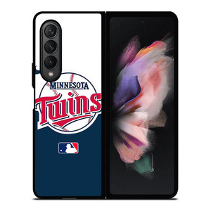 MINNESOTA TWINS MLB LOGO Samsung Galaxy Z Fold 3 Case Cover MINNESOTA TWINS MLB LOGO Samsung Galaxy Z Fold 3 Case Cover