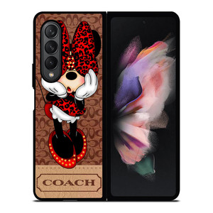 MINNIE MOUSE COACH 2 Samsung Galaxy Z Fold 3 Case Cover MINNIE MOUSE COACH 2 Samsung Galaxy Z Fold 3 Case Cover