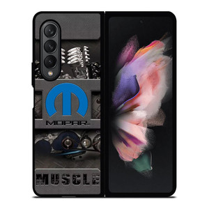MOPAR MUSCLE ENGINE LOGO Samsung Galaxy Z Fold 3 Case Cover
