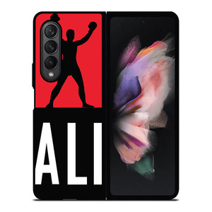 MUHAMMAD ALI BOXER SILHOUETTE Samsung Galaxy Z Fold 3 Case Cover