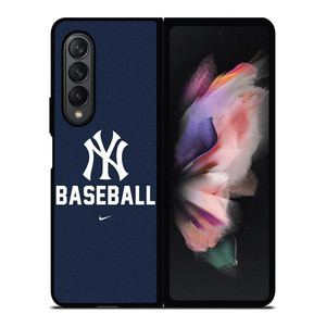 NEW YORK YANKEES NY NIKE LOGO BASEBALL TEAM Samsung Galaxy Z Fold 3 Case Cover