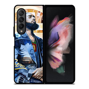 NIPSEY HUSSLE ART Samsung Galaxy Z Fold 3 Case Cover
