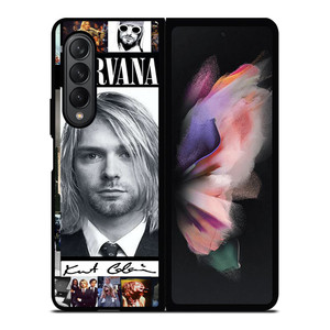 NIRVANA KURT COBAIN Samsung Galaxy Z Fold 3 Case Cover NIRVANA KURT COBAIN Samsung Galaxy Z Fold 3 Case Cover