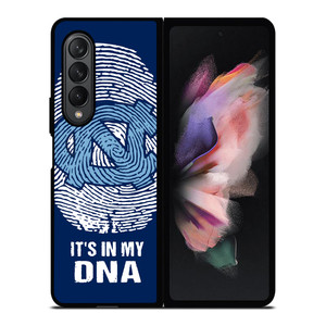 NORTH CAROLINA TAR HEELS IT S IN MY DNA Samsung Galaxy Z Fold 3 Case Cover