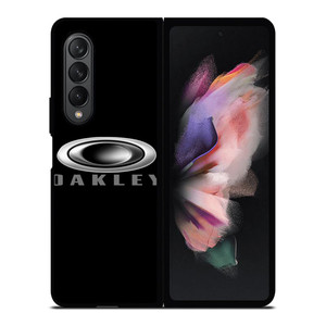 OAKLEY BLACK LOGO Samsung Galaxy Z Fold 3 Case Cover