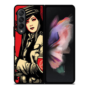OBEY PROPAGANDA POSTER Samsung Galaxy Z Fold 3 Case Cover