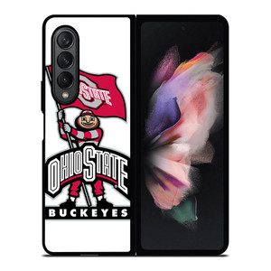 OHIO STATE BUCKEYES LOGO FOOTBALL MASKOT Samsung Galaxy Z Fold 3 Case Cover OHIO STATE BUCKEYES LOGO FOOTBALL MASKOT Samsung Galaxy Z Fold 3 Case Cover