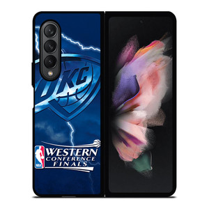 OKC OKLAHOMA CITY THUNDER NBA Samsung Galaxy Z Fold 3 Case Cover
