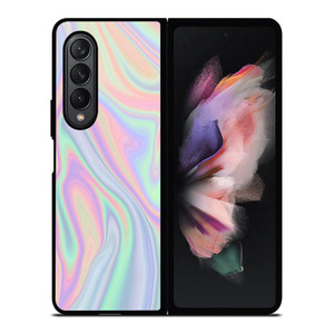 PASTEL COLOR ABSTRACT LIQUID Samsung Galaxy Z Fold 3 Case Cover