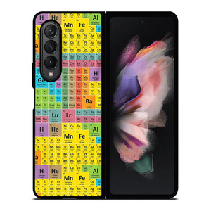 PERIODICAL TABLE SHEET Samsung Galaxy Z Fold 3 Case Cover