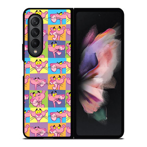 PINK PANTHER CARTOON FACE Samsung Galaxy Z Fold 3 Case Cover
