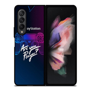 PLAY STATION PS ARE YOU PLAYER Samsung Galaxy Z Fold 3 Case Cover