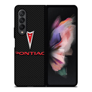 PONTIAC CARBON LOGO Samsung Galaxy Z Fold 3 Case Cover