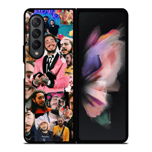 POST MALONE RAPPER COLLAGE Samsung Galaxy Z Fold 3 Case Cover