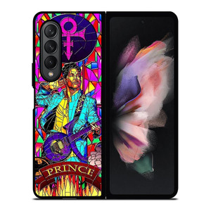 PRINCE PURPLE RAIN MOZAIK Samsung Galaxy Z Fold 3 Case Cover PRINCE PURPLE RAIN MOZAIK Samsung Galaxy Z Fold 3 Case Cover