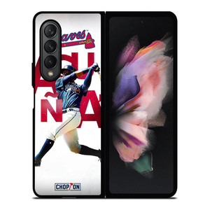 RONALD ACUNA JR ATLANTA BRAVES BASEBALL Samsung Galaxy Z Fold 3 Case Cover