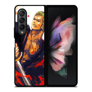RORONOA ZORO ONE PIECE ART Samsung Galaxy Z Fold 3 Case Cover