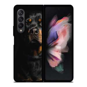 ROTTWEILER DOG POTRAIT Samsung Galaxy Z Fold 3 Case Cover ROTTWEILER DOG POTRAIT Samsung Galaxy Z Fold 3 Case Cover