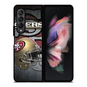 SAN FRANCISCO 49ERS HELMET Samsung Galaxy Z Fold 3 Case Cover SAN FRANCISCO 49ERS HELMET Samsung Galaxy Z Fold 3 Case Cover