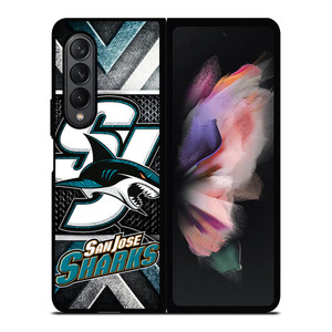 SAN JOSE SHARKS LOGO NHL Samsung Galaxy Z Fold 3 Case Cover