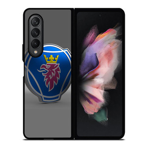 SCANIA TRUCK SAAB 3D LOGO Samsung Galaxy Z Fold 3 Case Cover