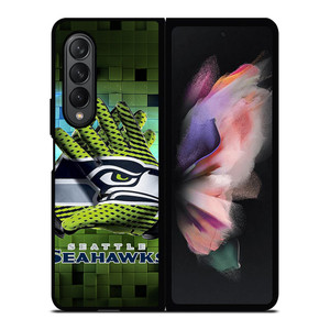 SEATTLE SEAHAWKS FOOTBALL LOGO Samsung Galaxy Z Fold 3 Case Cover