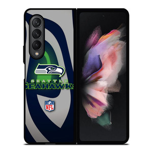 SEATTLE SEAHAWKS NFL TEAM LOGO Samsung Galaxy Z Fold 3 Case Cover