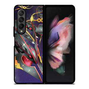 SHINY RAYQUAZA POKEMON ANIME Samsung Galaxy Z Fold 3 Case Cover