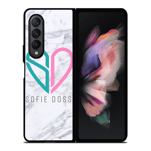 SOFIE DOSSI MARBELE LOGO Samsung Galaxy Z Fold 3 Case Cover