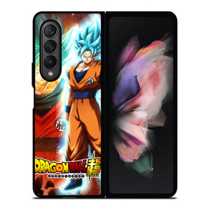 SON GOKU SUPER SAIYAN BLUE DRAGON BALL Samsung Galaxy Z Fold 3 Case Cover