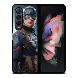STEVE ROGERS CAPTAIN AMERICA AVENGERS Samsung Galaxy Z Fold 3 Case Cover STEVE ROGERS CAPTAIN AMERICA AVENGERS Samsung Galaxy Z Fold 3 Case Cover