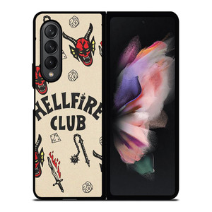 STRANGER THINGS HELLFIRE CLUB Samsung Galaxy Z Fold 3 Case Cover