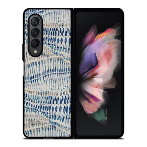 STRETCHED WAVY CHIFFON FABRIC Samsung Galaxy Z Fold 3 Case Cover