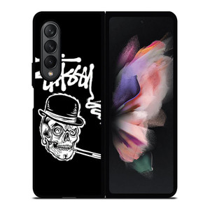 STUSSY SKULL LOGO Samsung Galaxy Z Fold 3 Case Cover