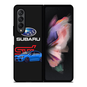 SUBARU STI CAR Samsung Galaxy Z Fold 3 Case Cover